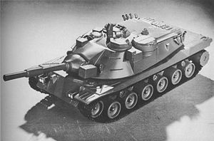 Model of the final design MBT-70.JPG